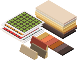 grafica materiali
